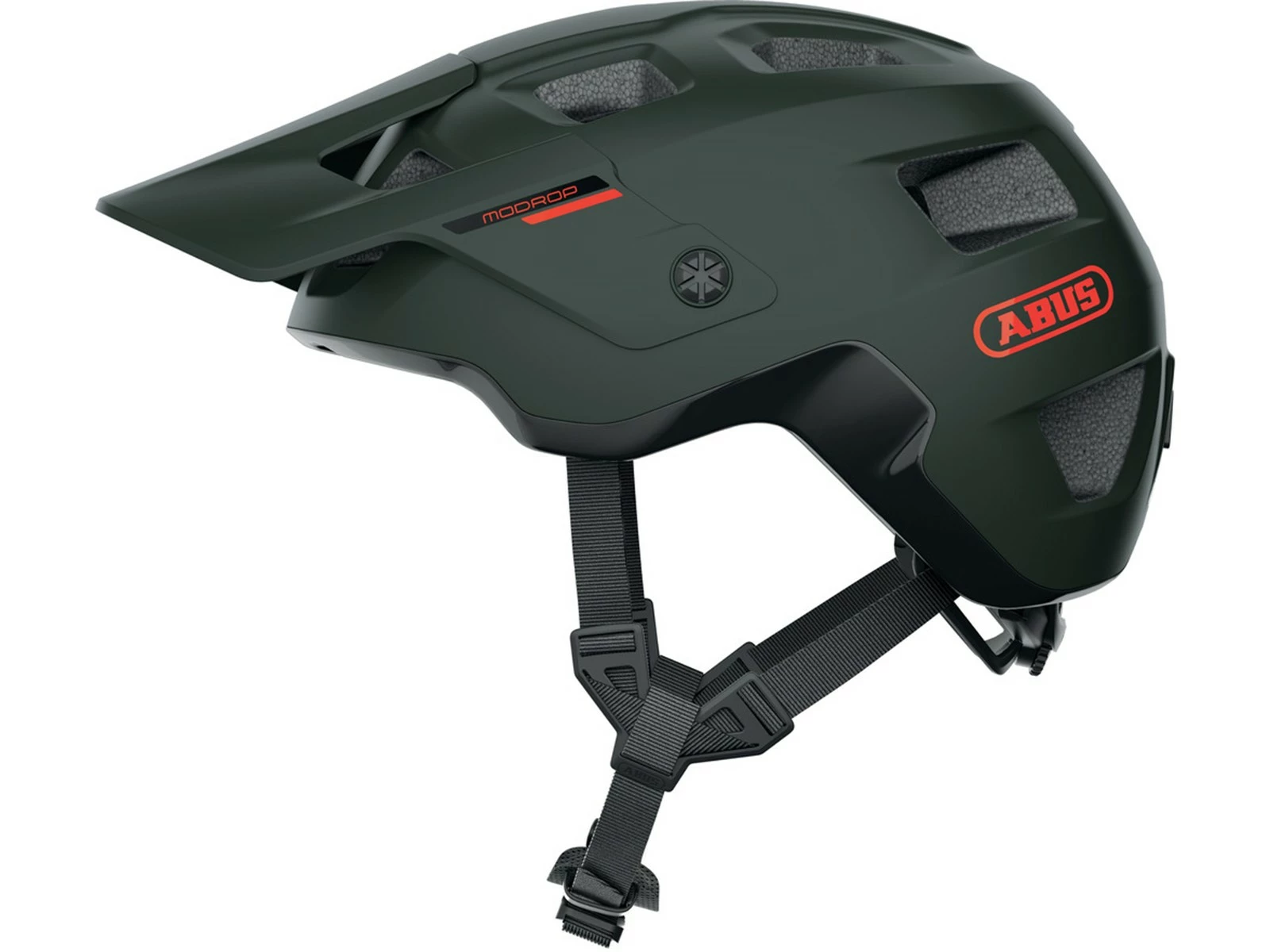 ABUS Casque VTT MoDrop Pine Green 1 ABUS Casque VTT MoDrop Pine Green
