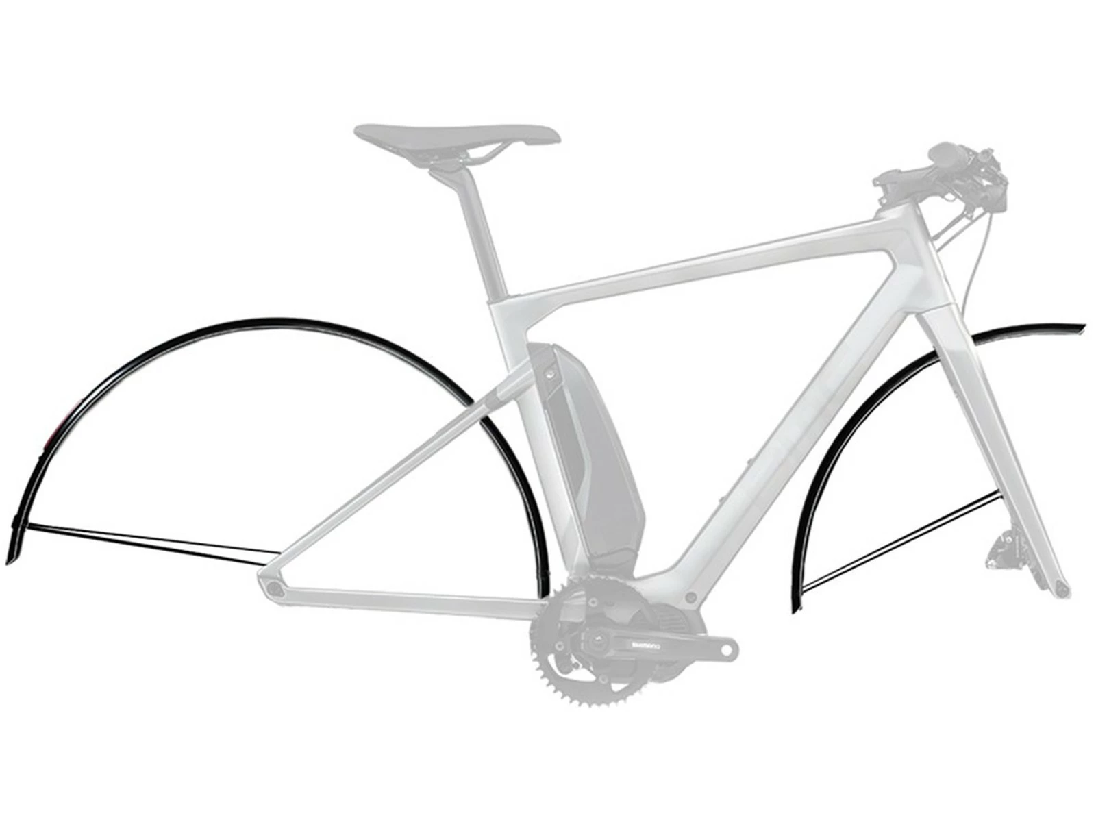 BMC AC AMP City Fender Kit Garde-boues Avec Lampe Arrière - 301712 2 BMC AC AMP City Fender Kit Garde-boues Avec Lampe Arrière - 301712 – Image 2