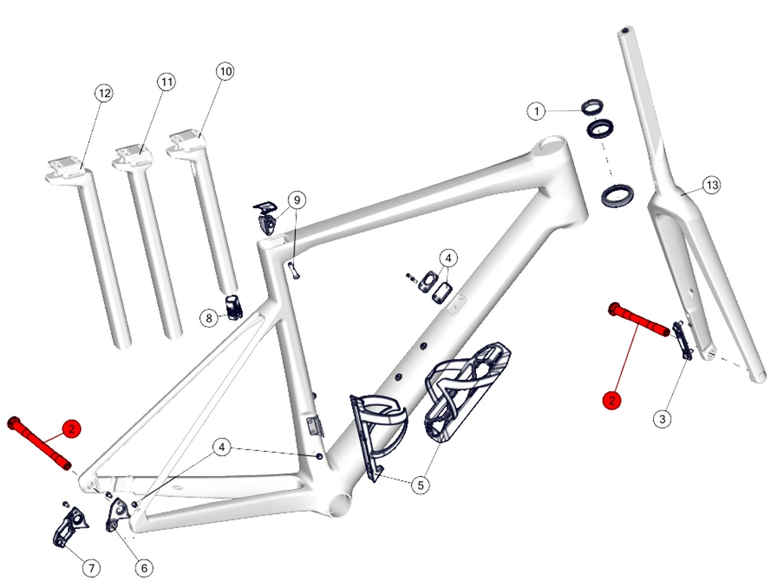 BMC Axes Traversants Teammachine SLR01 / SLR / Timemachine Road 01 - 30000699 2 BMC Axes Traversants Teammachine SLR01 / SLR / Timemachine Road 01 - 30000699 – Image 2