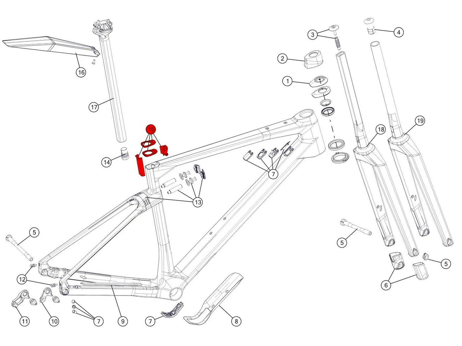 BMC Collier Tige De Selle N°30 URS01 / URS / URS LT 2022 - 30002100 1 BMC Collier Tige De Selle N°30 URS01 / URS / URS LT 2022 - 30002100