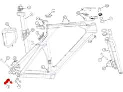 BMC Dropout 59 Patte De Dérailleur 301093 (direct-mount Shimano) -BMC || GOBIK || COLNAGO Soldes bmc dropout 59 patte de derailleur 301093 direct mount shimano 3