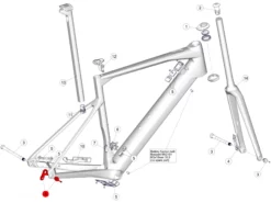 BMC Dropout 77 Patte De Dérailleur 30001756 - Roadmachine AMP MY2022