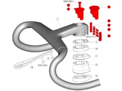 BMC Hardware Cockpit ICS Carbon Aero 30003727 - 30003728 - 30003729