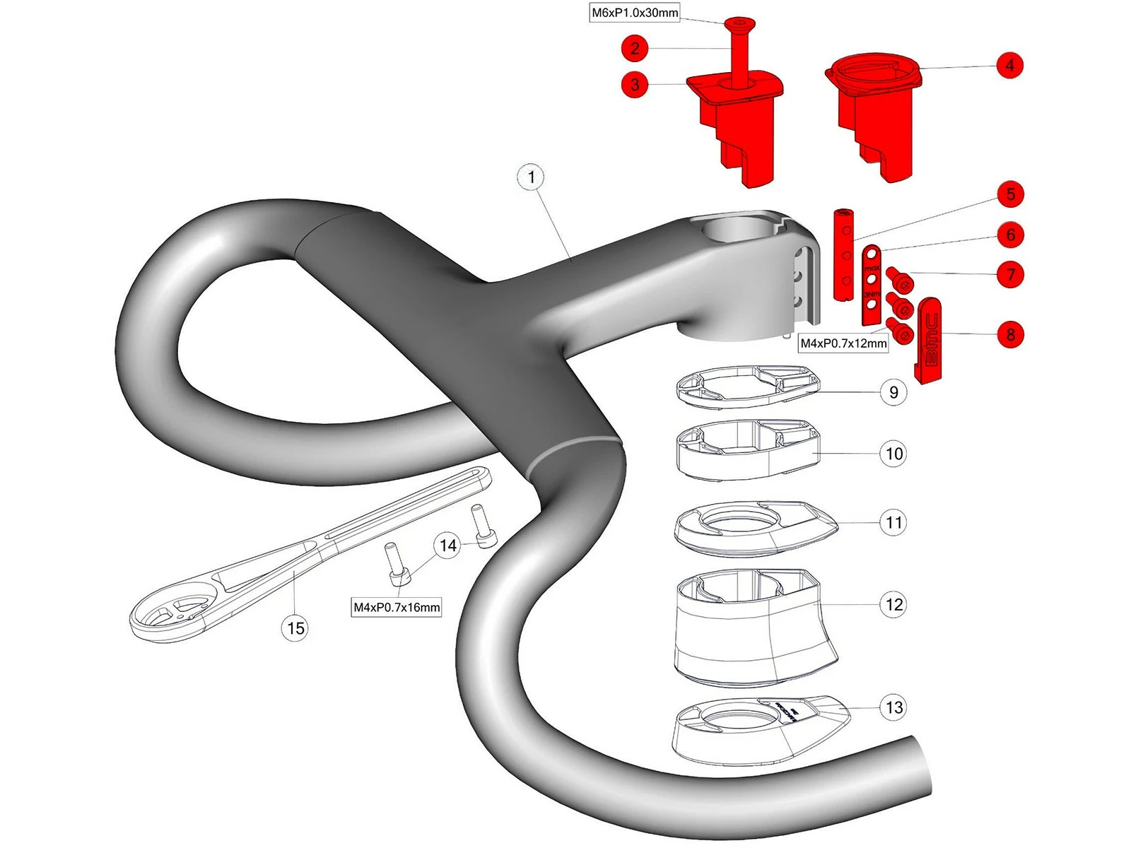 BMC Hardware Cockpit ICS Carbon Aero 30003727 - 30003728 - 30003729 1 BMC Hardware Cockpit ICS Carbon Aero 30003727 - 30003728 - 30003729