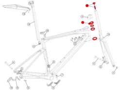 BMC Jeu De Direction Avec Topcone Bas Pour Roadmachine 01/ 02 / AMP - 302093