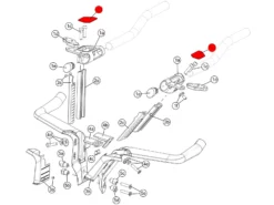 BMC Plaques Des Extensions V-Cockpit TM01 - 300834