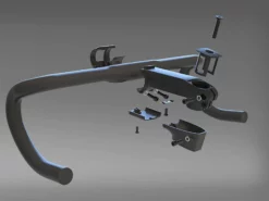 BMC Potence ICS2 80, 90, 100, 110, 120, 130, 140mm Ø1.1/8” Ø31,8mm -12,5° -BMC || GOBIK || COLNAGO Soldes bmc potence ics2 80 90 100 110 120 130 140mm o118 o318mm 125 7