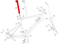 BMC Tige De Selle Carbone 310mm Recul 0mm Roadmachine 01 MY2018 - 301269 -BMC || GOBIK || COLNAGO Soldes bmc tige de selle carbone 310mm recul 0mm roadmachine 01 my2018 301269 2