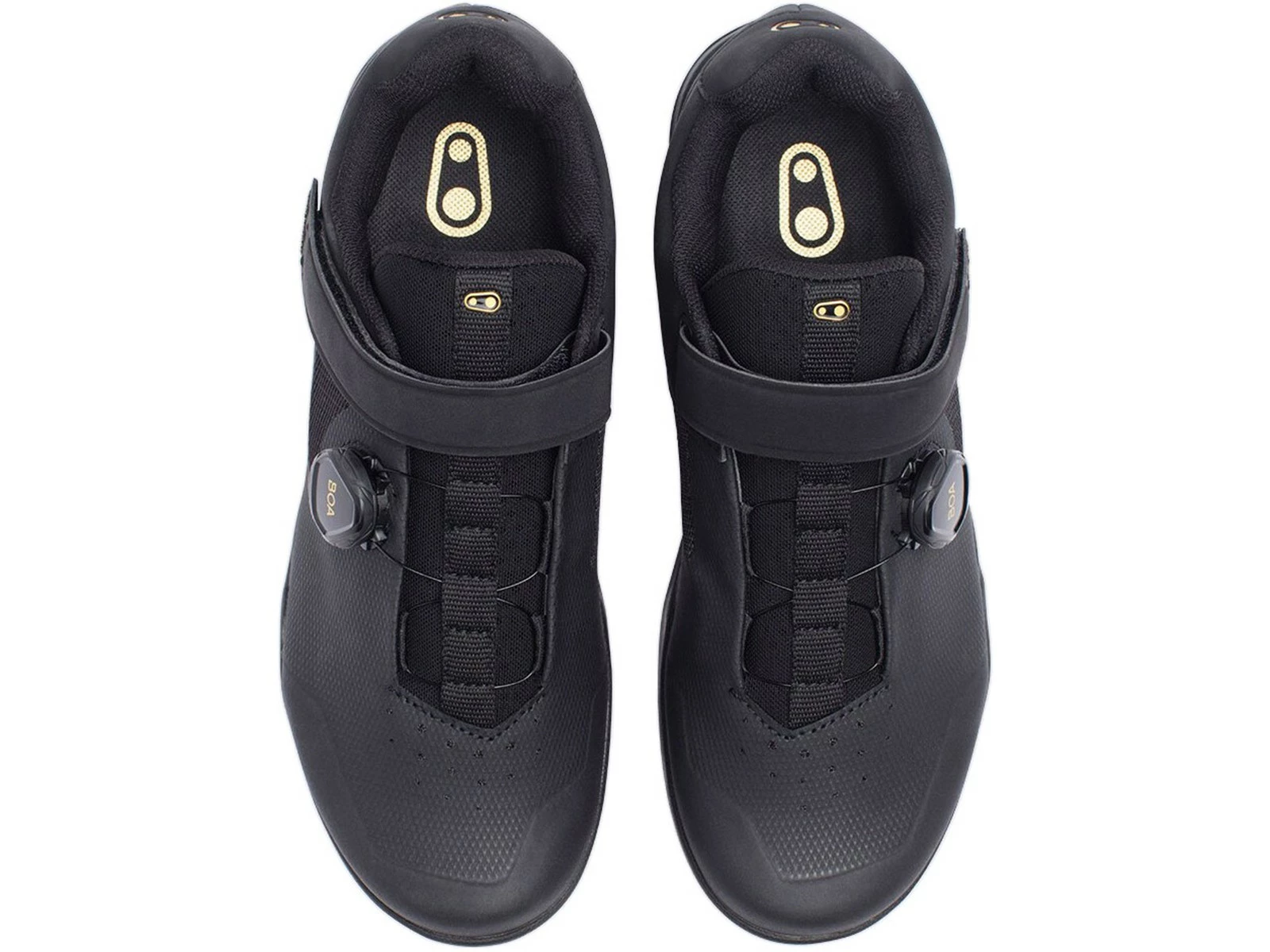 CRANKBROTHERS Chaussure VTT Mallet BOA Clipin Black Gold 7 CRANKBROTHERS Chaussure VTT Mallet BOA Clipin Black Gold – Image 7