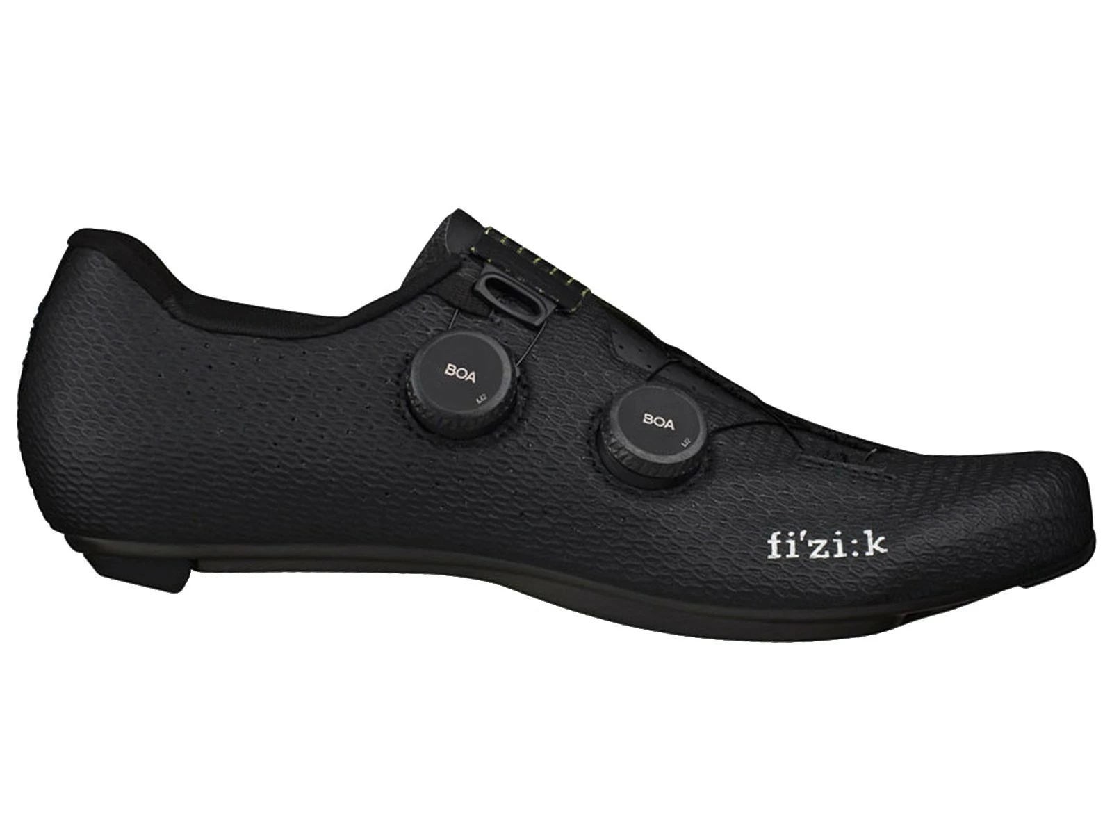 FIZIK Vento Stabilita Carbon Chaussures Black / Fluo Yellow 1 FIZIK Vento Stabilita Carbon Chaussures Black / Fluo Yellow