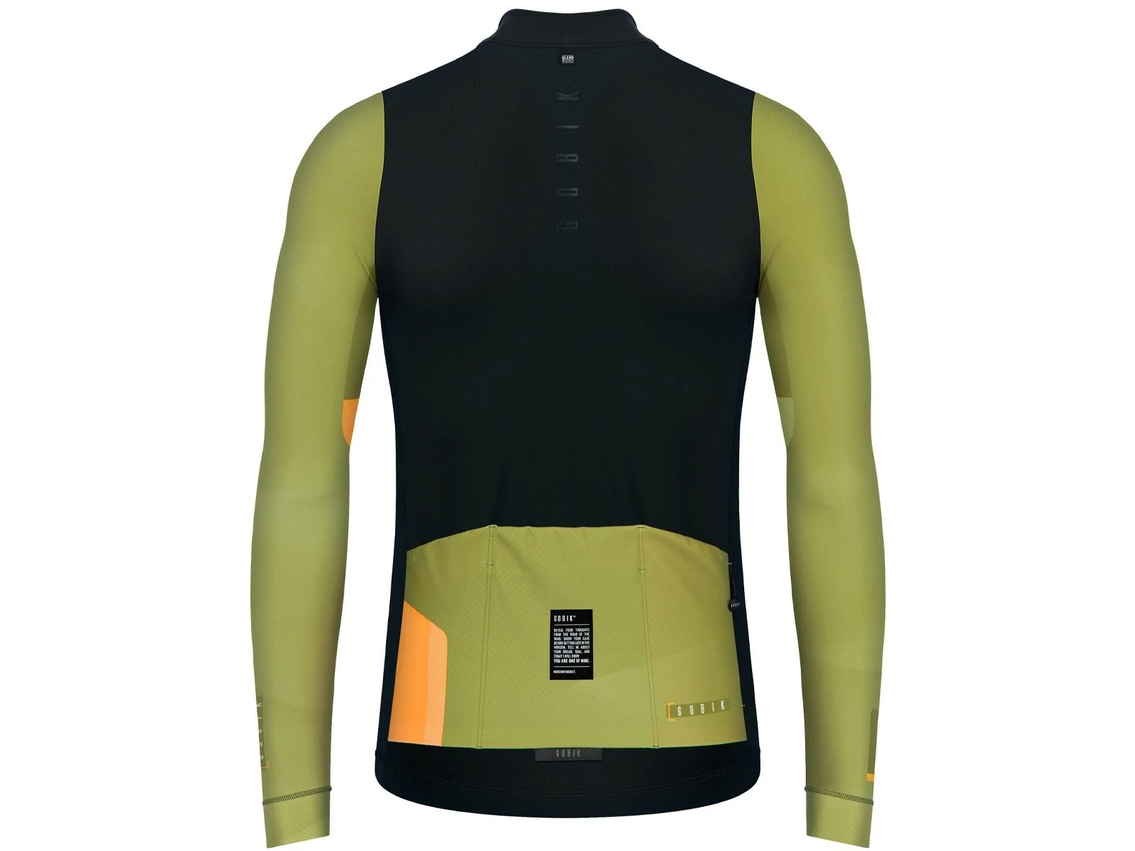 GOBIK Cobble Blend Man Leaf Maillot Manche Longue Cold 2023 2 GOBIK Cobble Blend Man Leaf Maillot Manche Longue Cold 2023 – Image 2