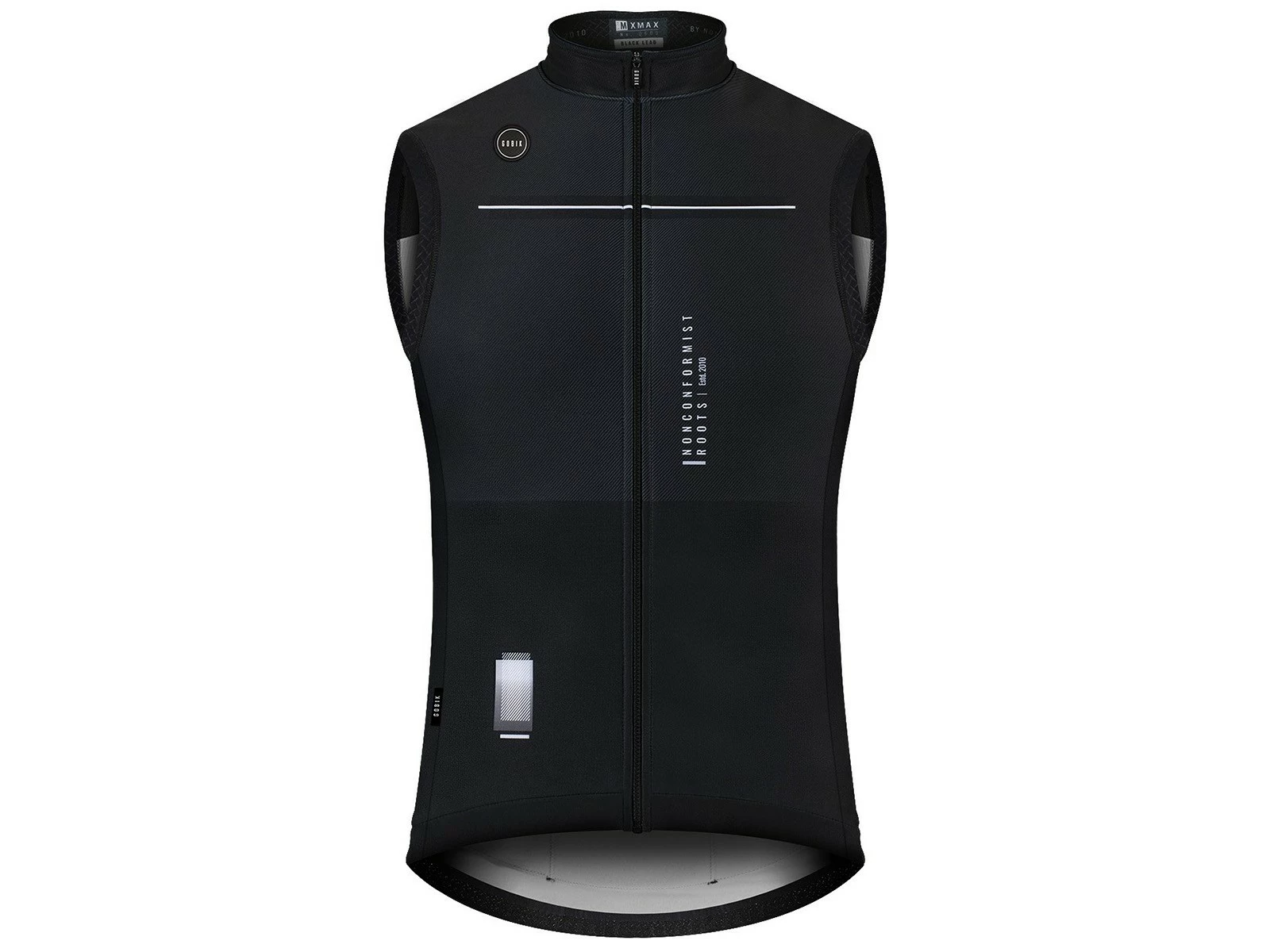 GOBIK Gilet Thermique Unisexe Xmax Black Lead - 2022 1 GOBIK Gilet Thermique Unisexe Xmax Black Lead - 2022