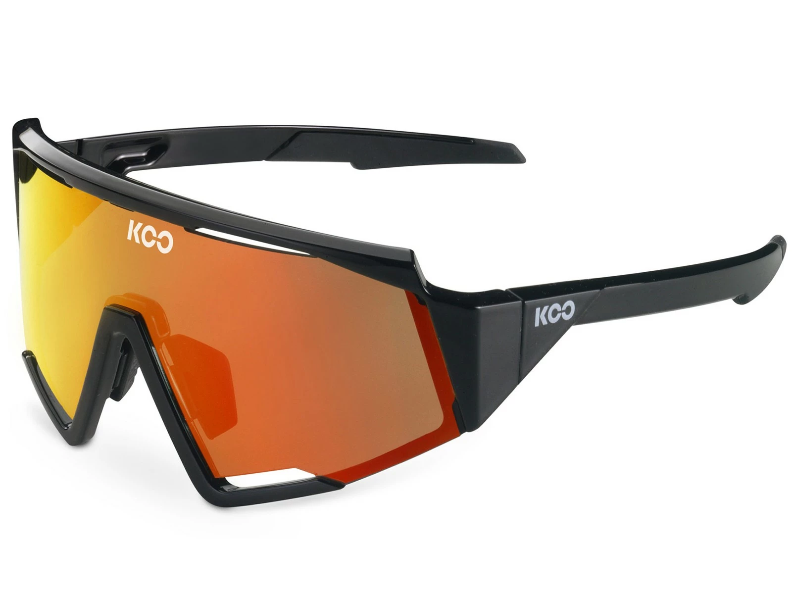KOO KCO Spectro Lunettes De Soleil Black / Red Mirror 1 KOO KCO Spectro Lunettes De Soleil Black / Red Mirror