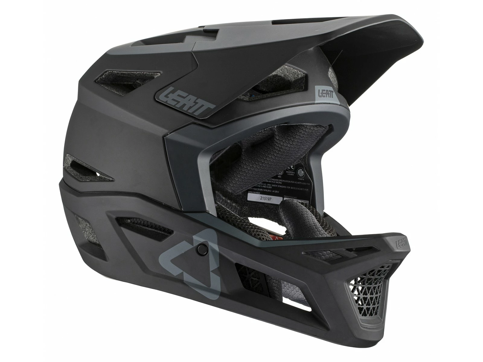 LEATT Casque Intégral MTB 4.0 Noir 1 LEATT Casque Intégral MTB 4.0 Noir