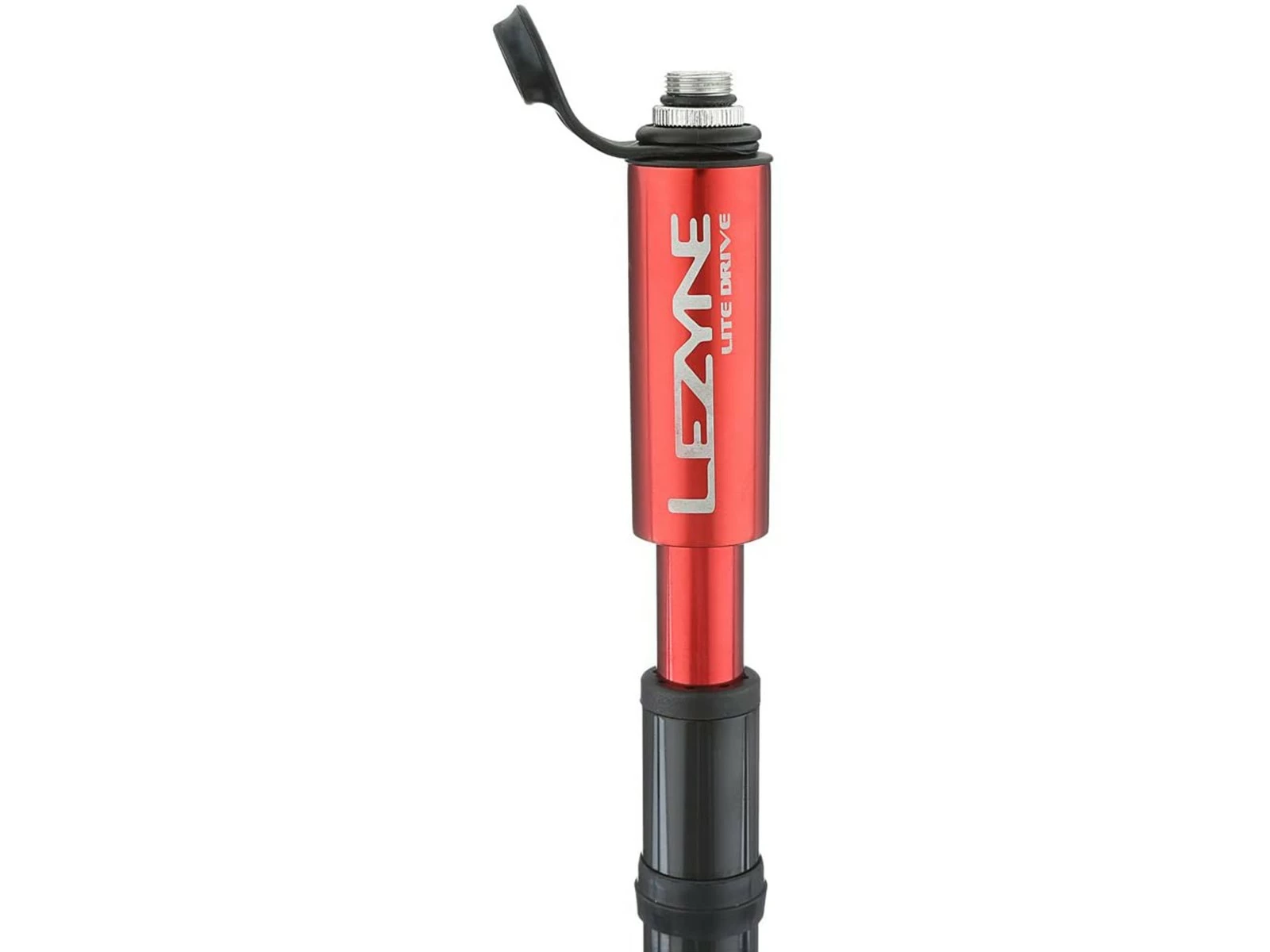 LEZYNE Lite Drive Mini Pompe Rouge + Support Cadre Vélo 6 LEZYNE Lite Drive Mini Pompe Rouge + Support Cadre Vélo – Image 6