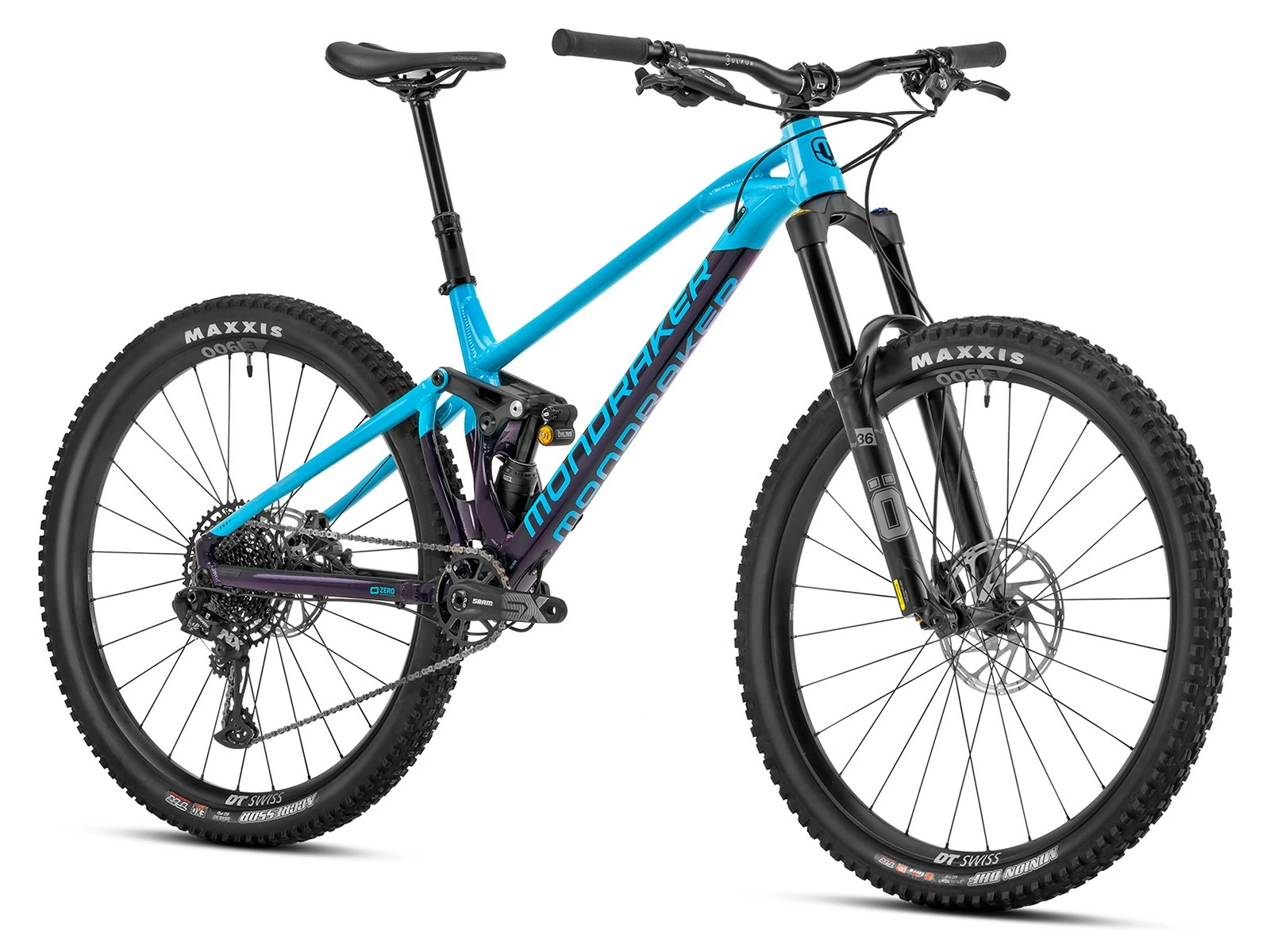 MONDRAKER Foxy R VTT All-Mountain Deep Purple / Light Blue 2023 2 MONDRAKER Foxy R VTT All-Mountain Deep Purple / Light Blue 2023 – Image 2
