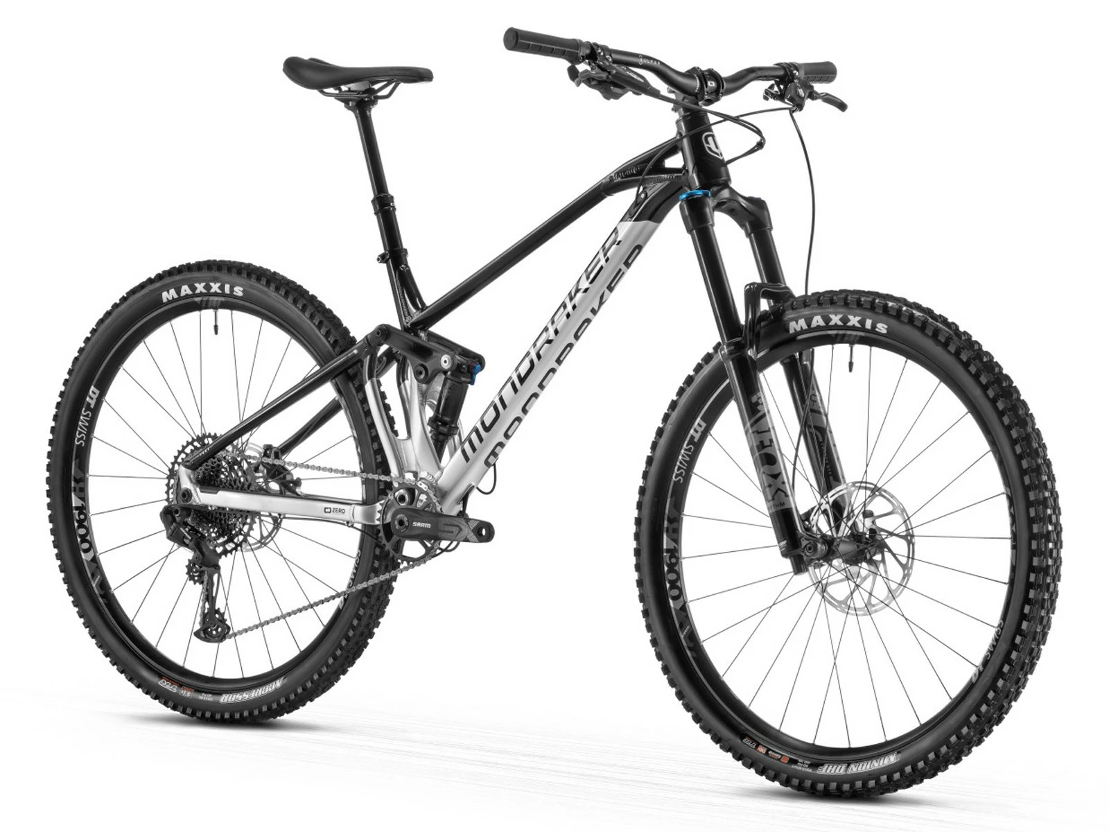 MONDRAKER Foxy VTT All-Mountain Racing Silver-Black 2022 2 MONDRAKER Foxy VTT All-Mountain Racing Silver-Black 2022 – Image 2