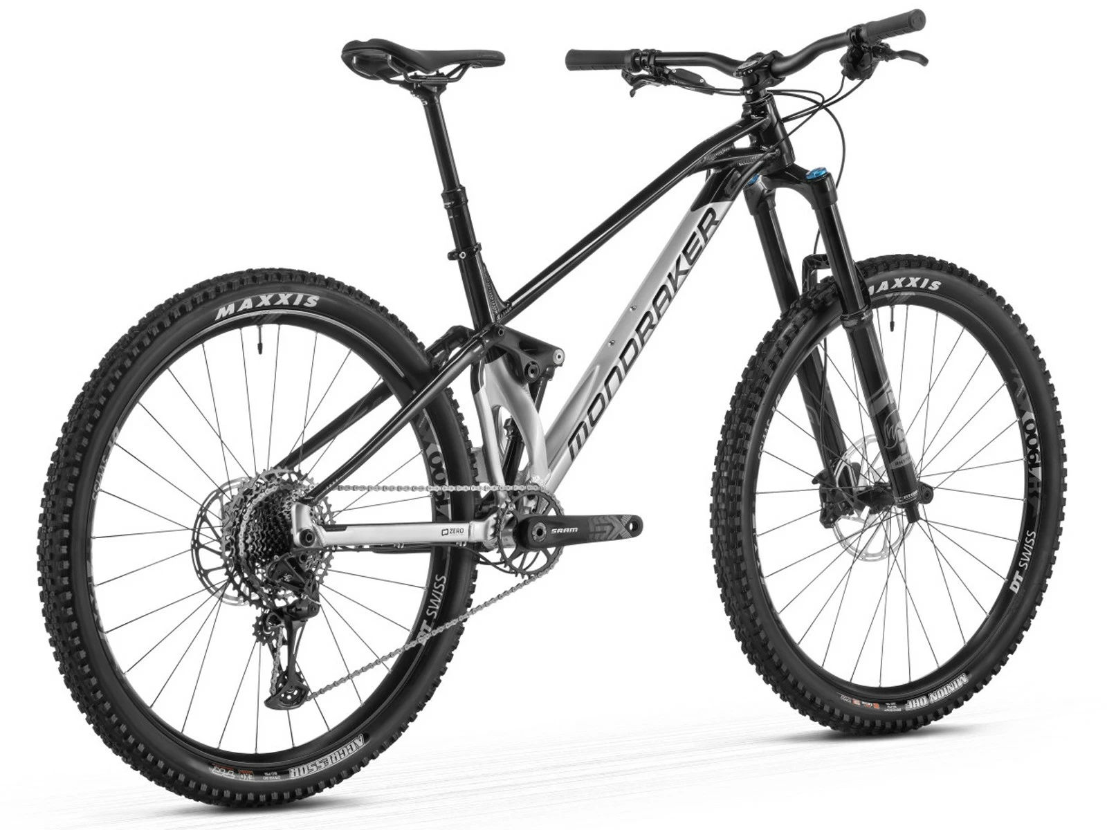 MONDRAKER Foxy VTT All-Mountain Racing Silver-Black 2022 3 MONDRAKER Foxy VTT All-Mountain Racing Silver-Black 2022 – Image 3