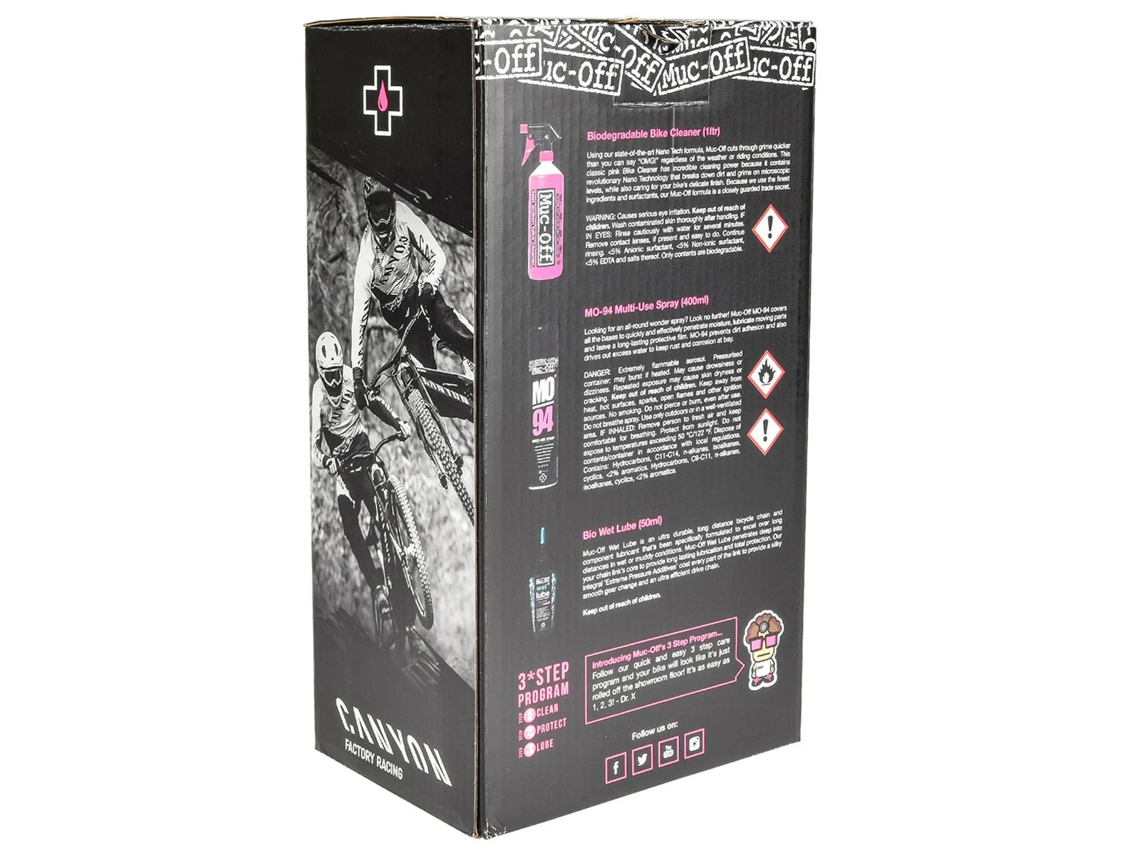 MUC-OFF Kit D'entretien Clean - Protect - Wet Lube 2 MUC-OFF Kit D'entretien Clean - Protect - Wet Lube – Image 2