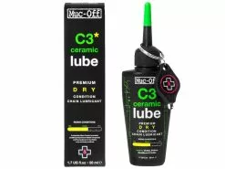 MUC-OFF Lubrifiant Chaîne C3 Ceramic Dry Conditions Sèches - Burette 50ml