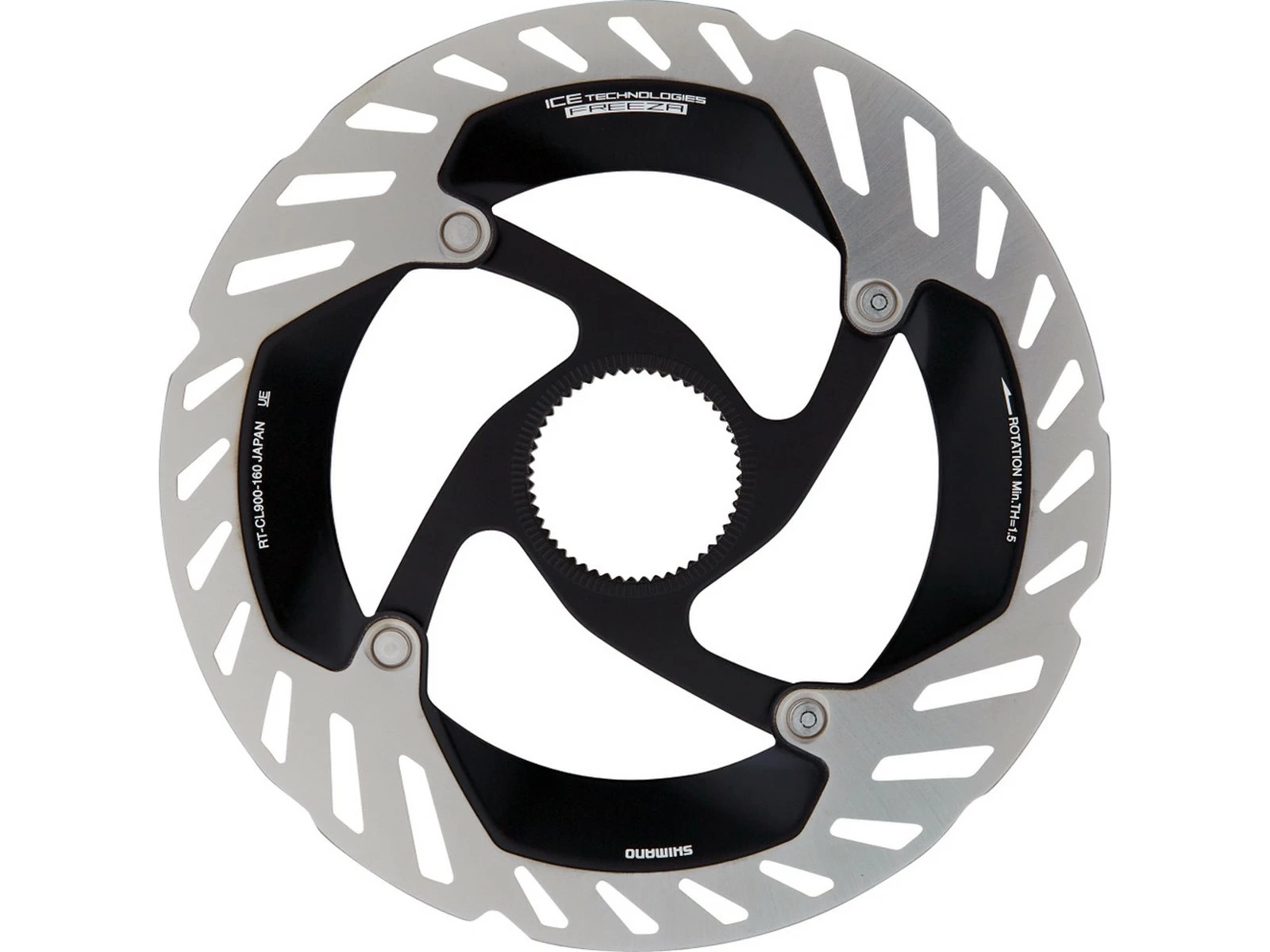 SHIMANO Disque Dura-Ace RT-CL900 160mm Center Lock Interne 2 SHIMANO Disque Dura-Ace RT-CL900 160mm Center Lock Interne – Image 2