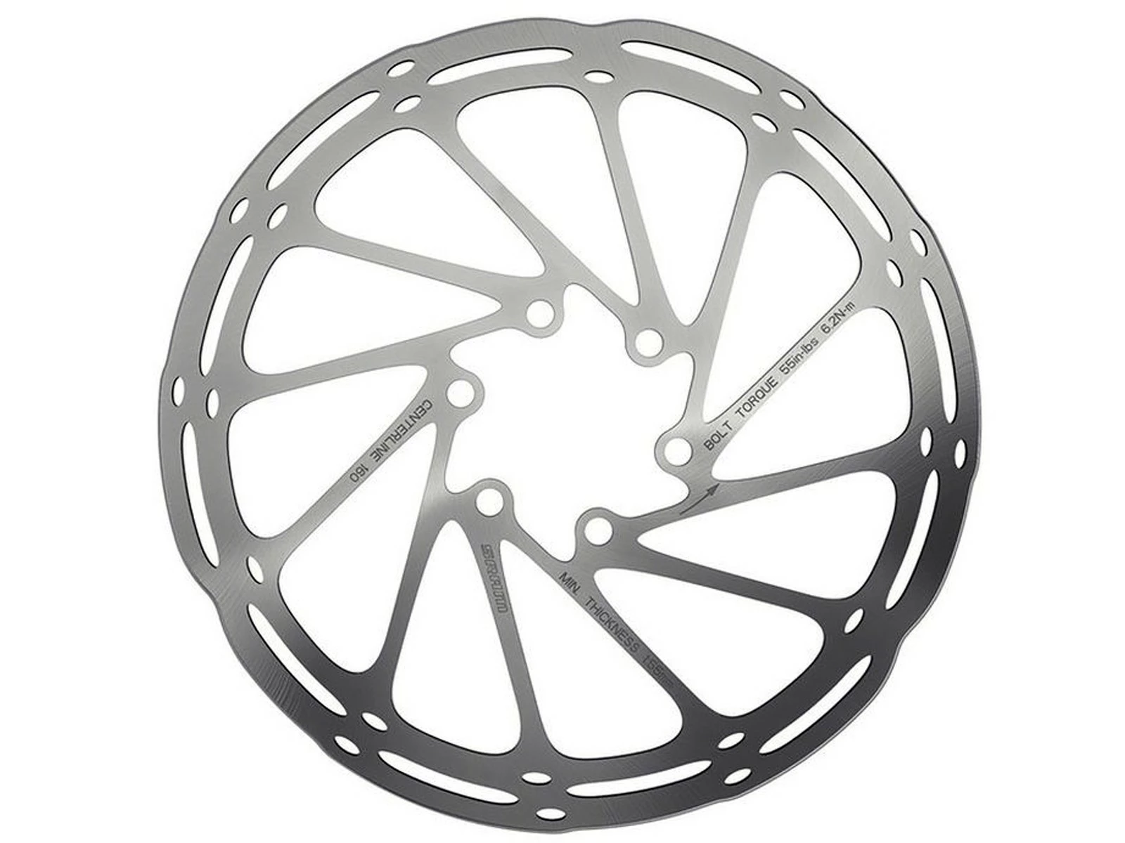 SRAM Disque Centerline Rounded 6 Trous 180mm 200mm 1 SRAM Disque Centerline Rounded 6 Trous 180mm 200mm