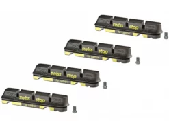 SWISSSTOP Pack De 4 Patins Flash Pro Black Prince Shimano/Sram - Carbone