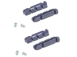 SWISSSTOP Pack De 4 Patins FlashPro BXP Bleu Shimano/Sram - Aluminium