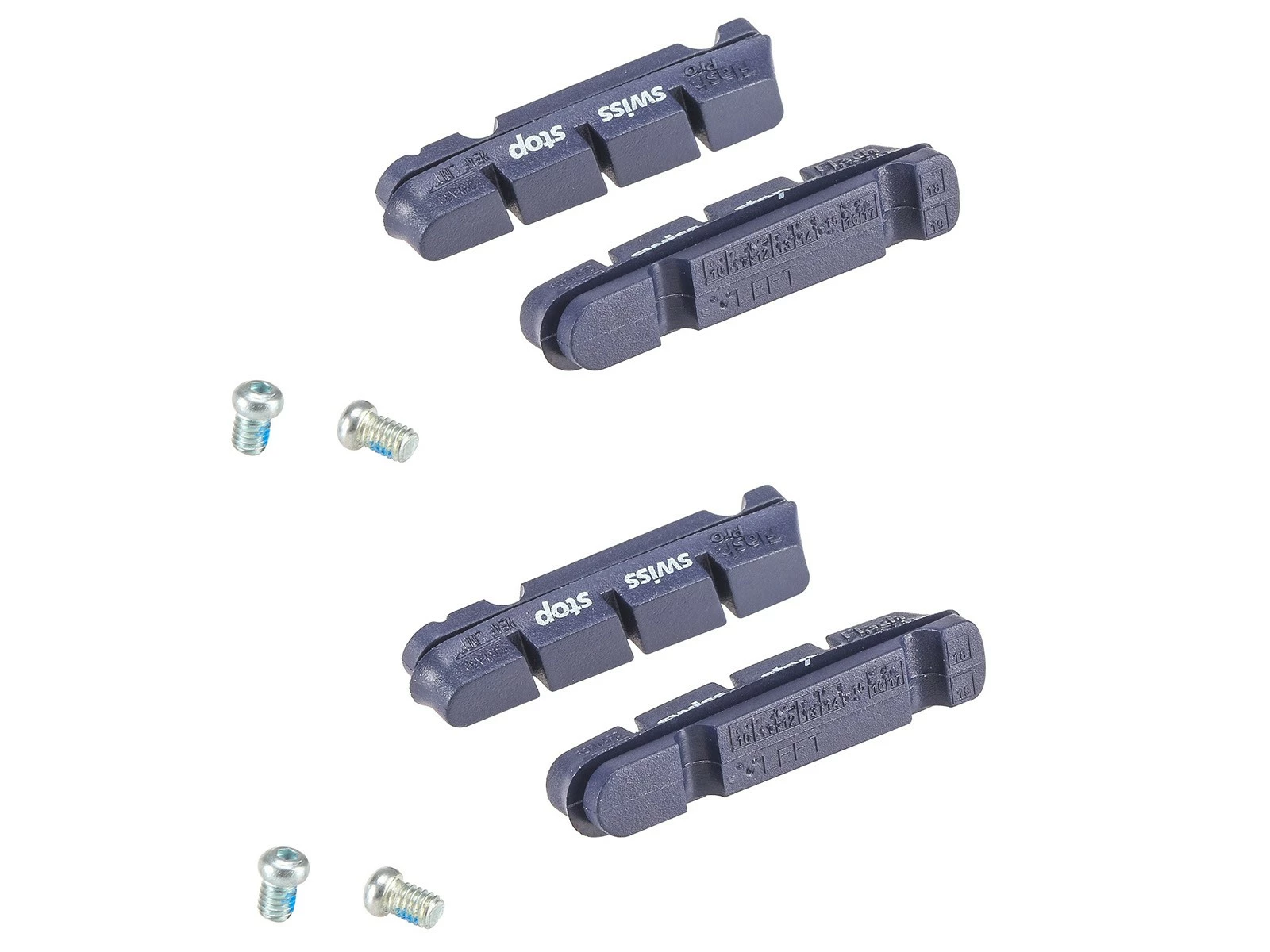SWISSSTOP Pack De 4 Patins FlashPro BXP Bleu Shimano/Sram - Aluminium 1 SWISSSTOP Pack De 4 Patins FlashPro BXP Bleu Shimano/Sram - Aluminium