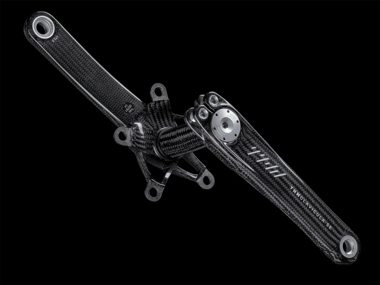 THM Carbones Pédalier Clavicula SE Road Brillant Compact 110 BCD 5 THM Carbones Pédalier Clavicula SE Road Brillant Compact 110 BCD – Image 5