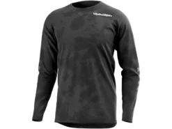 TROY LEE DESIGNS Skyline Air LS Chill Tie Dye Charcoal Maillot Manche Longue