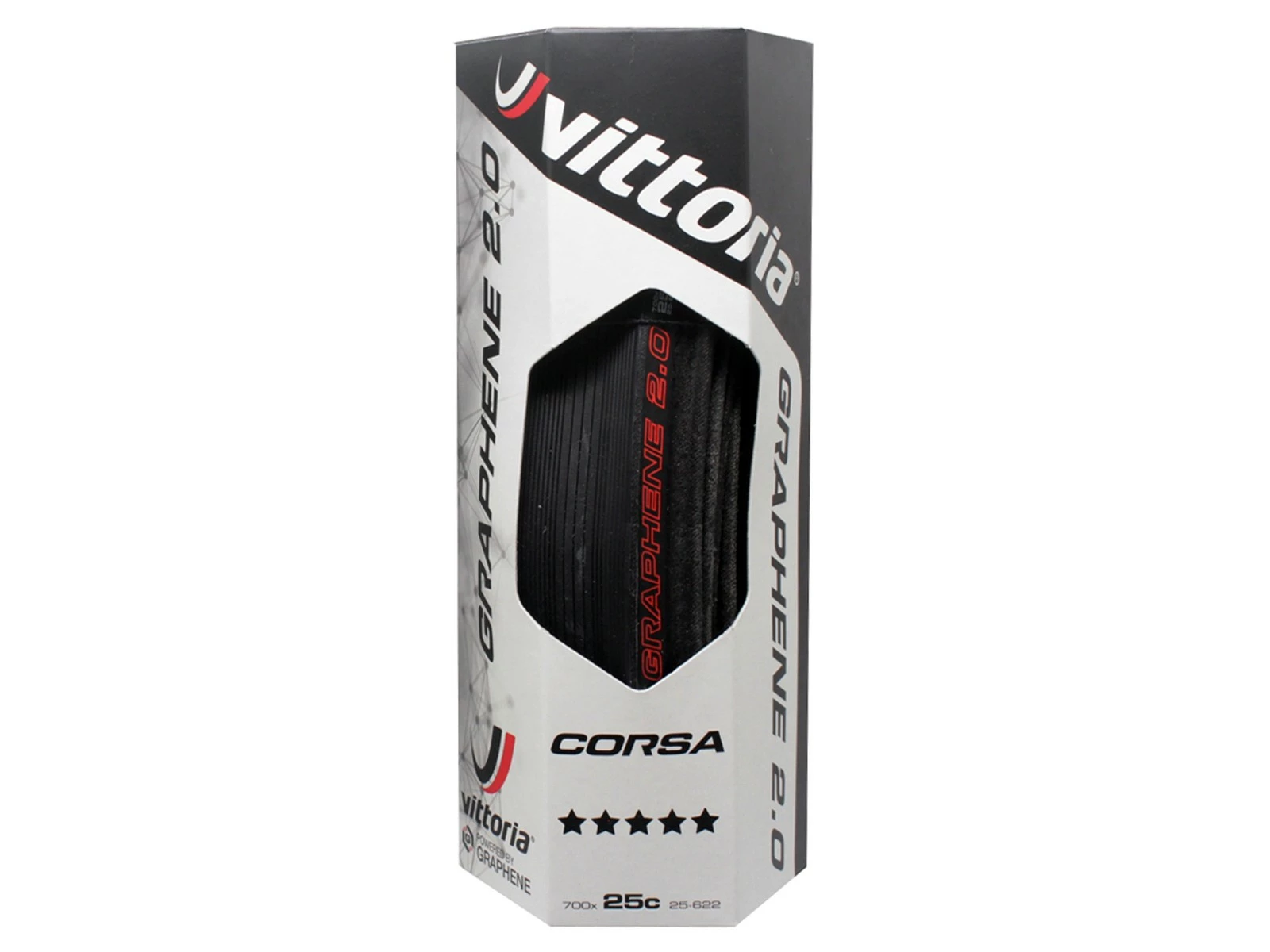 VITTORIA Pneu Corsa Graphene 2.0 700x23c 700x25c 2 VITTORIA Pneu Corsa Graphene 2.0 700x23c 700x25c – Image 2