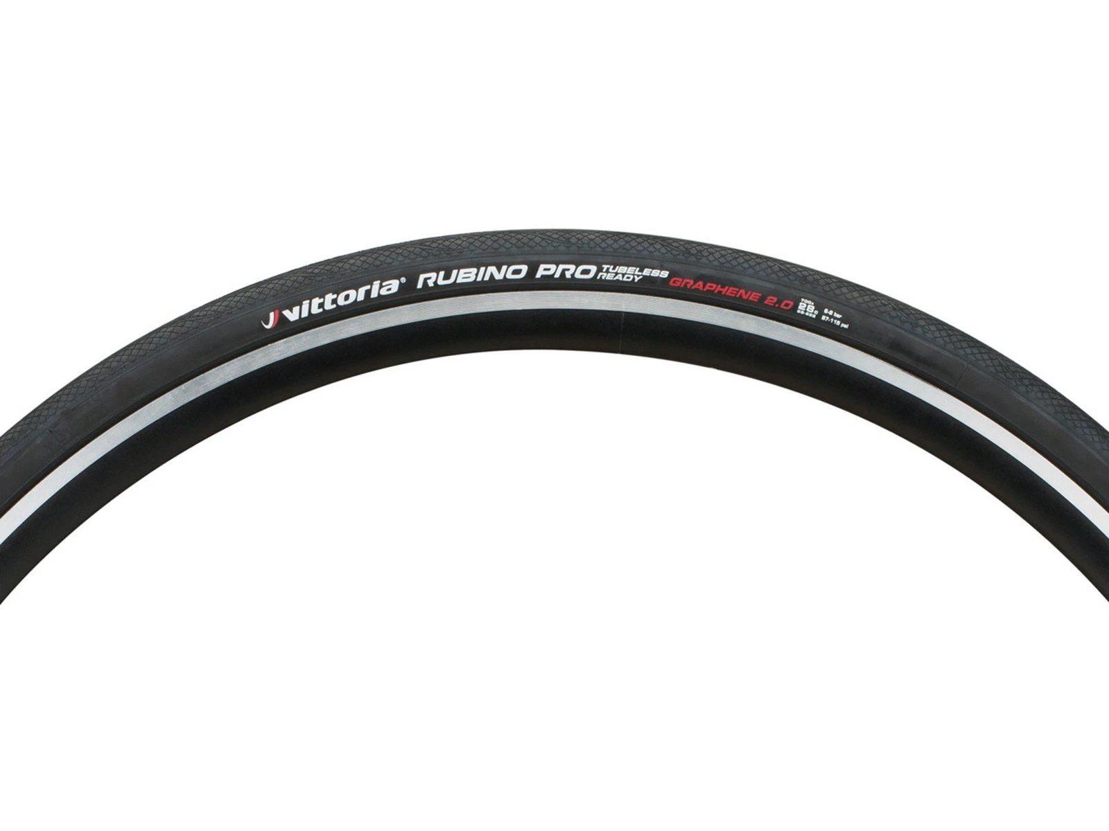 VITTORIA Rubino Pro Tubeless Ready Pneu Graphene 2.0 Noir 700x25c 700x28c 700x30c 3 VITTORIA Rubino Pro Tubeless Ready Pneu Graphene 2.0 Noir 700x25c 700x28c 700x30c – Image 3