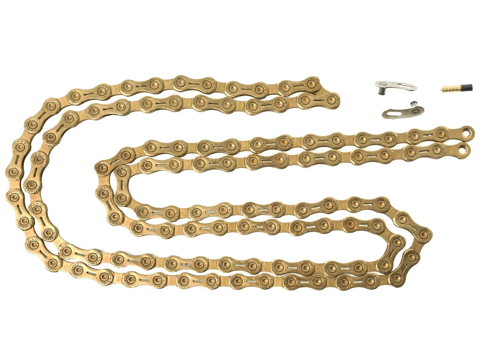 Yaban Chain YABAN Chaîne 11v SLA H11 Ti Gold 116 Maillons 2 Yaban Chain YABAN Chaîne 11v SLA H11 Ti Gold 116 Maillons – Image 2