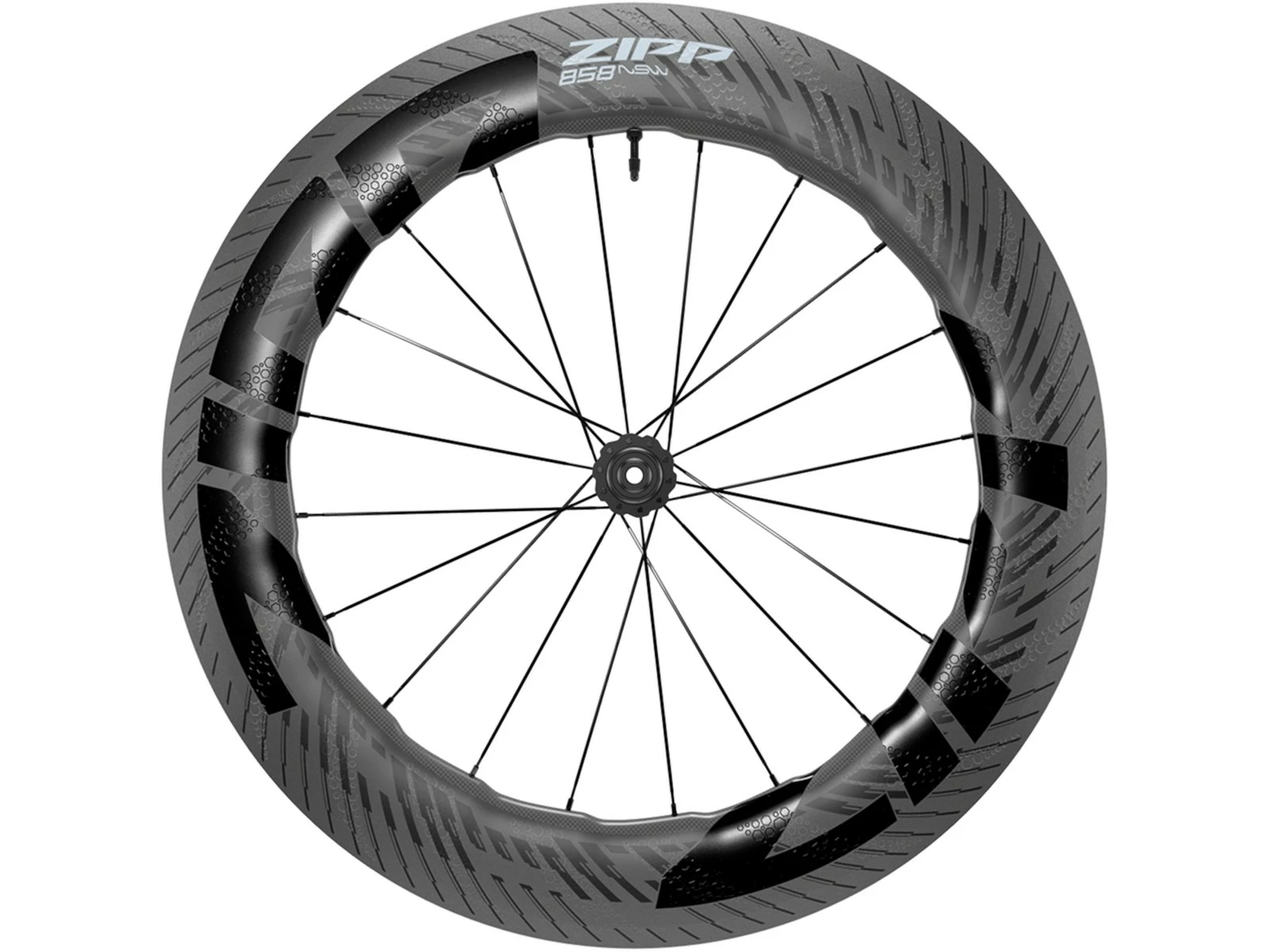 ZIPP 858 NSW Disc Roues Carbone 85mm Disque Pneu Tubeless 2023 2 ZIPP 858 NSW Disc Roues Carbone 85mm Disque Pneu Tubeless 2023 – Image 2